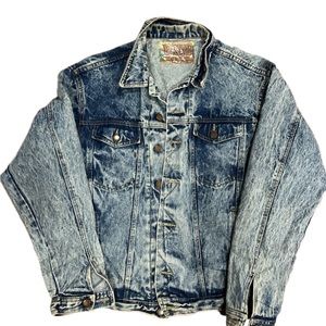 Vintage acid wash jacket